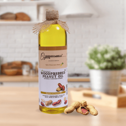 GreenDumbells Organics Peanut Oil 1 L