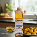 GreenDumbells Organics Sunflower Oil 1L bottle