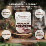 GreenDumbells Organics Himalayan Pink Rock Salt Purity