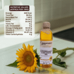 GreenDumbells Organics Sunflower Oil Nutritive Values