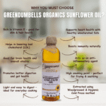 Why choose GreenDumbells Organics Sunflower Oil