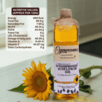GreenDumbells Organics Sunflower Oil Nutritive Values