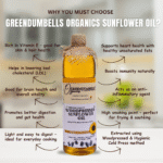 Why Must Choose GreenDumbells Organics Sunflower Oil