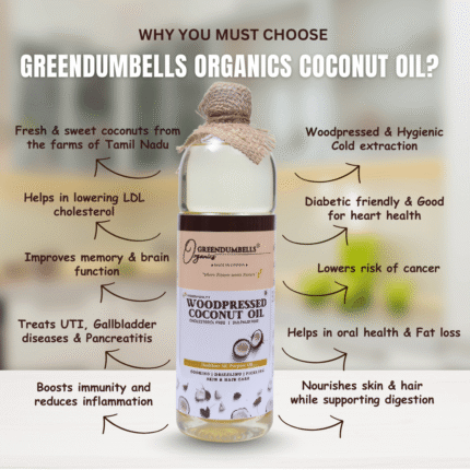Why Choose Cooking GreenDumbells Organics Coconut Oil