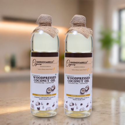 GreenDumbells Organics Coconut Oil Duo (Multi-Use Pack)
