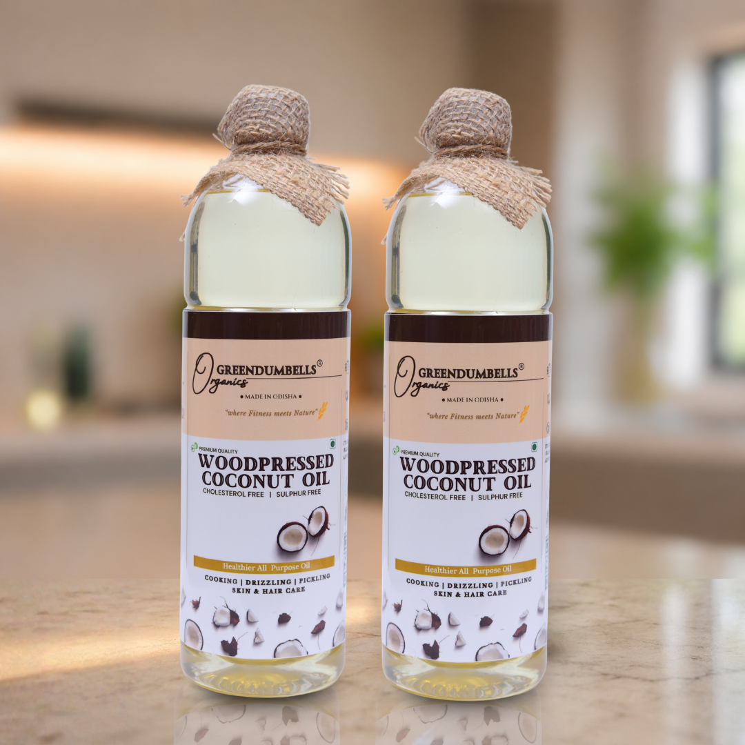GreenDumbells Organics Coconut Oil Duo (Multi-Use Pack) GreenDumbells Organics Coconut Oil Duo (Multi-Use Pack)